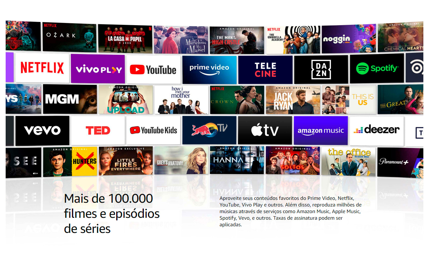 Fire TV Amazon Stick Lite com Controle Remoto Lite por Voz com Alexa - Modelo 2020